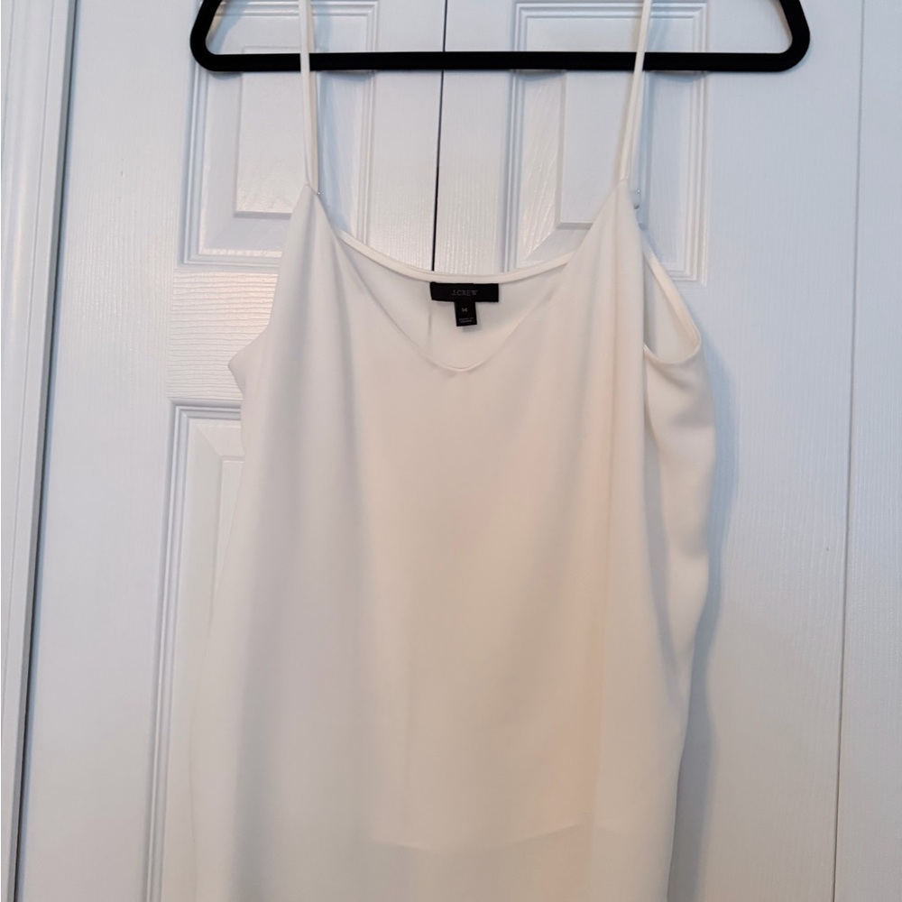 J. Crew Cream Spaghetti Strap Cami